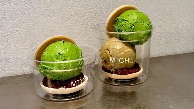 matcha ice cream