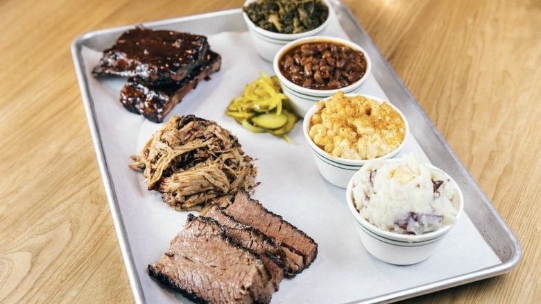 Bluebird BBQ platter