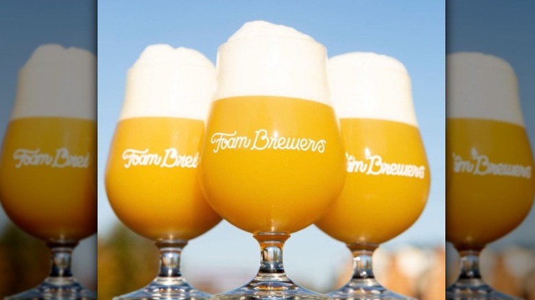 Foam Brewers glasses