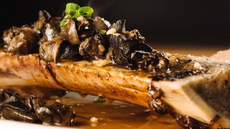 Bone marrow and escargot