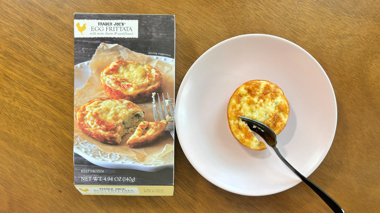 Trader Joe's egg frittata 