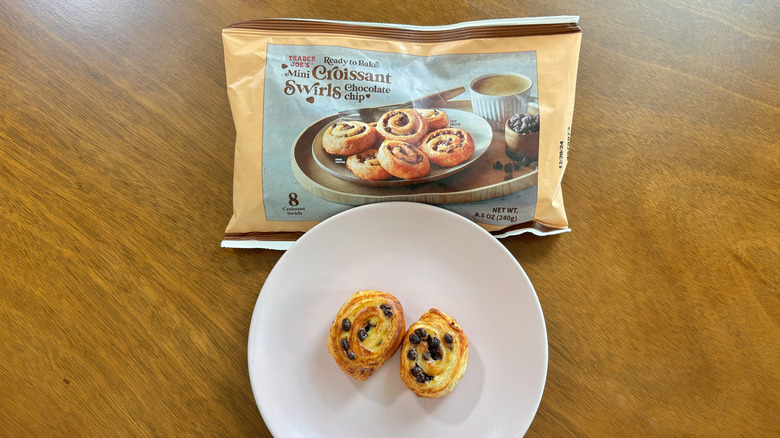 Trader Joe's mini croissant swirls