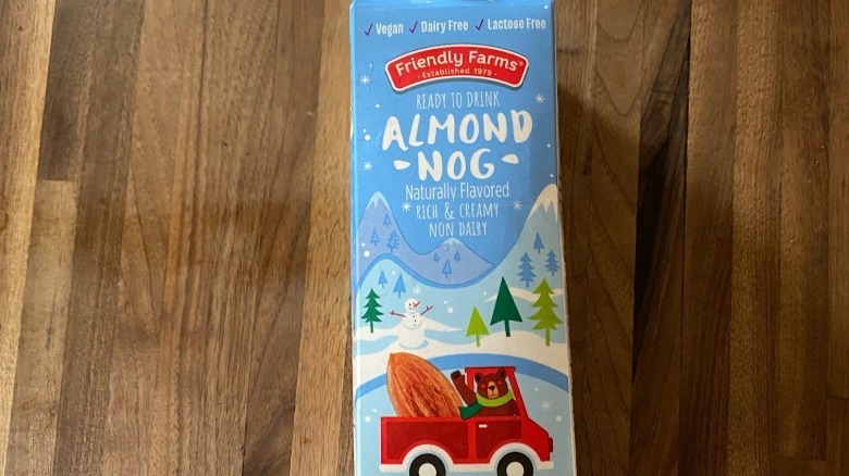 Friendly Farms almond nog