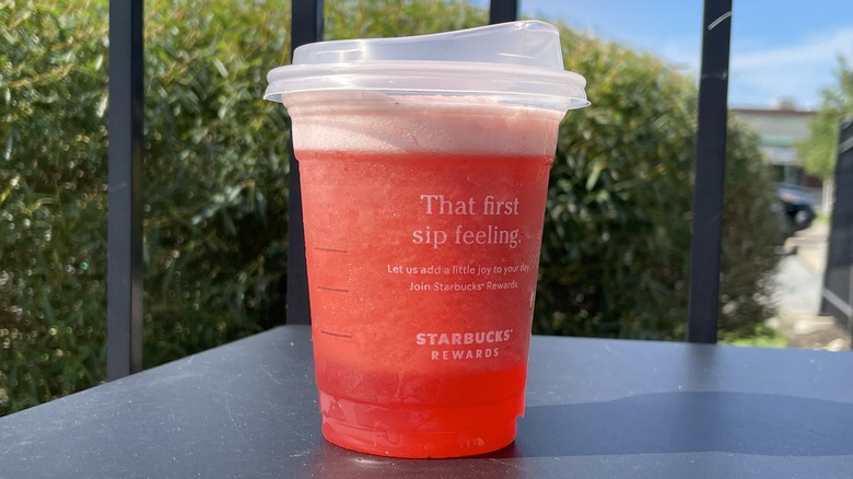 Starbucks Blended Strawberry Lemonade