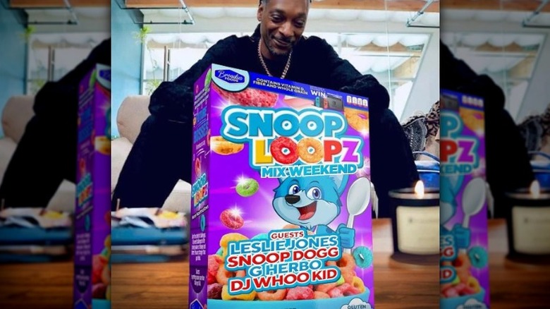 A bowl of Snoop Cereal