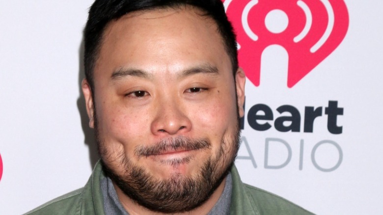 David Chang grinning