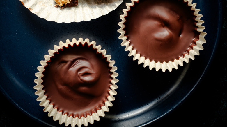 homemade chocolate peanut butter cups