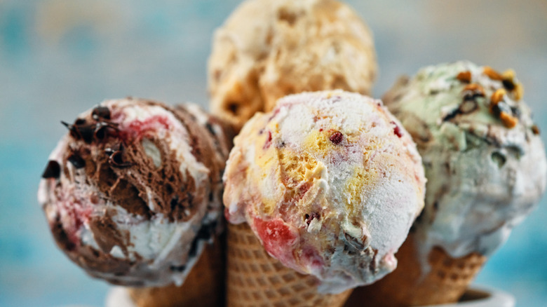 ice cream cones