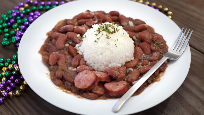 Cajun red beans and rice