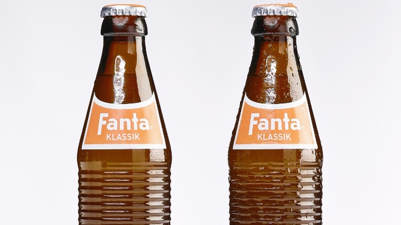 vintage Fanta bottles