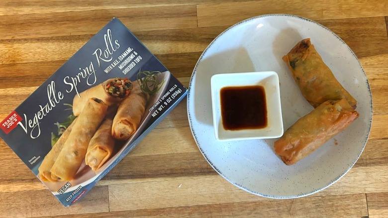 Trader Joe's vegetable spring rolls