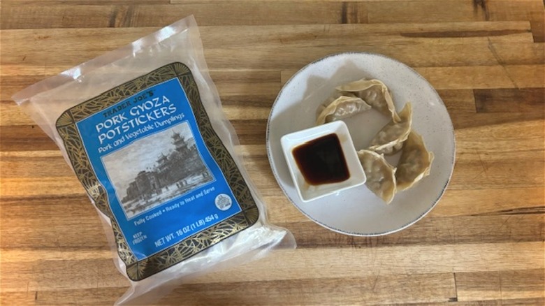 Trader Joe's pork gyoza potstickers