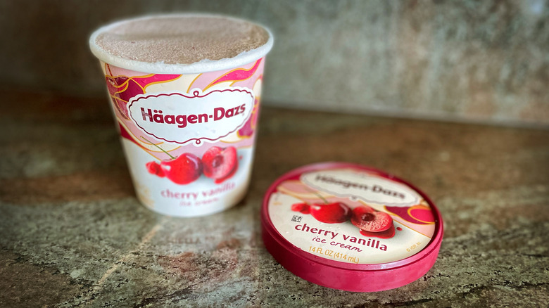 Häagen-Dazs Cherry Vanilla Ice Cream