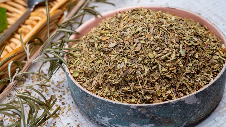 Bowl of herbs de Provence