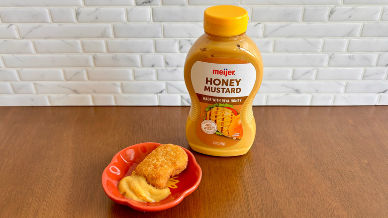 Meijer honey mustard with nugget