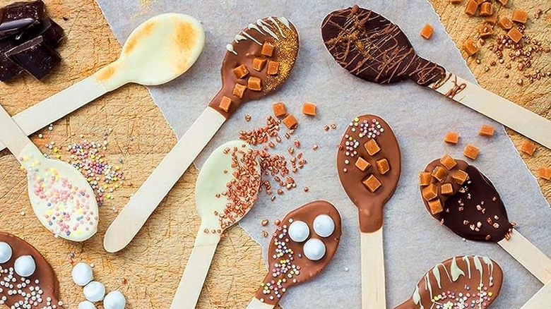 Hot cocoa spoons