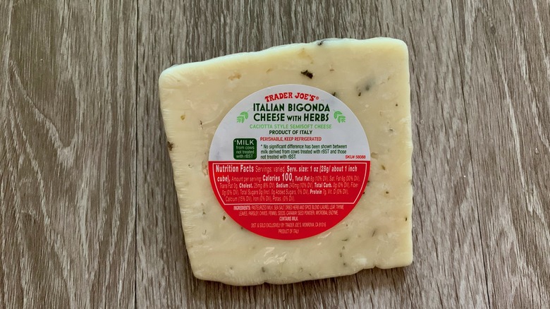 Trader Joe's Italian cheese wedge