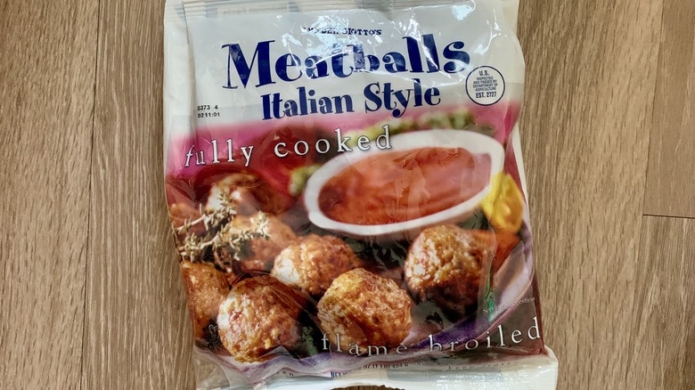 Italian-Style Meatballs packaging