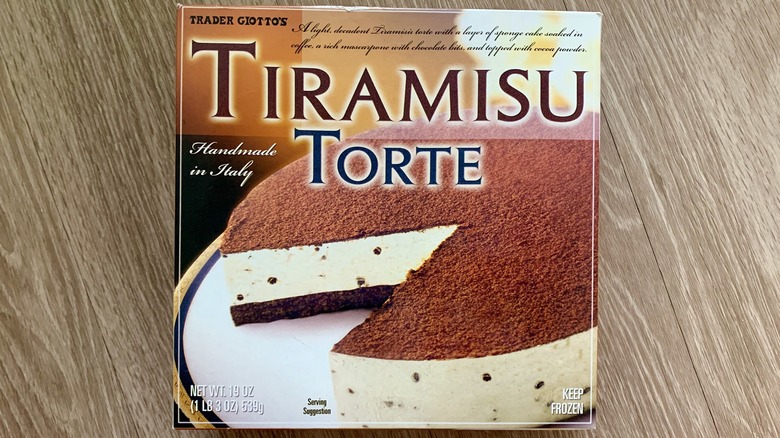 Trader Joe's Tiramisu Torte box