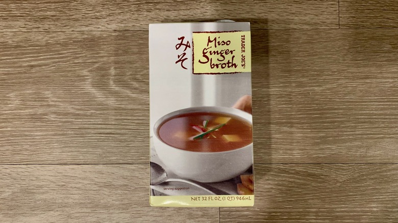 Trader Joe's Miso Ginger Broth