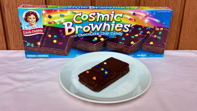 Little Debbie cosmic brownies