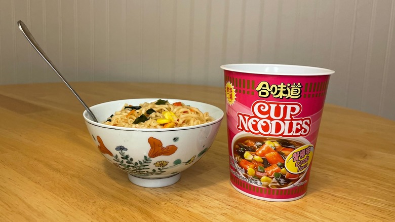 Crab Cup Noodles