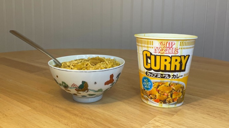 Curry Cup Noodles