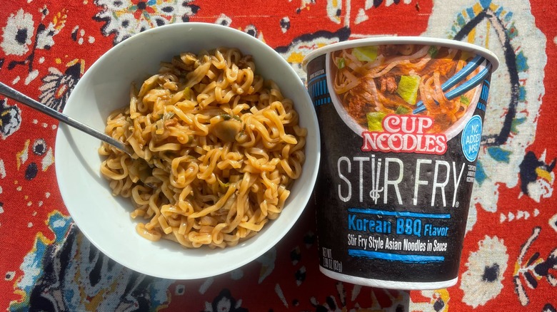 Korean BBQ Cup Noodles