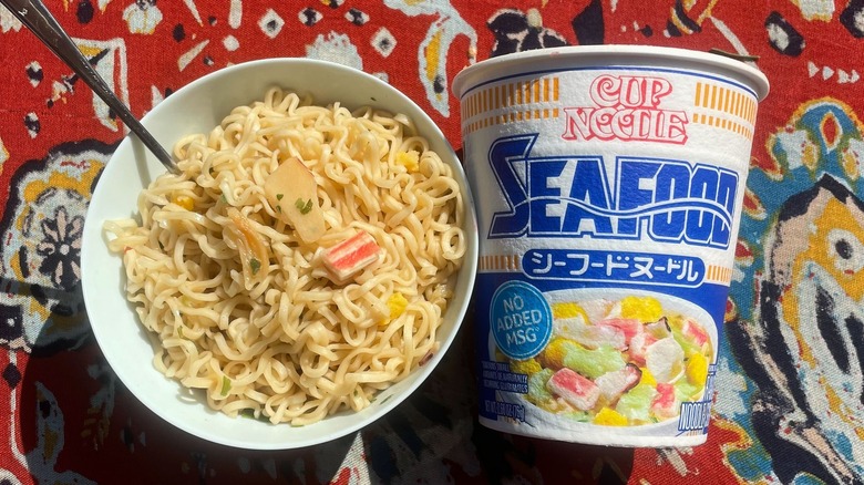 Seafood Cup Noodles