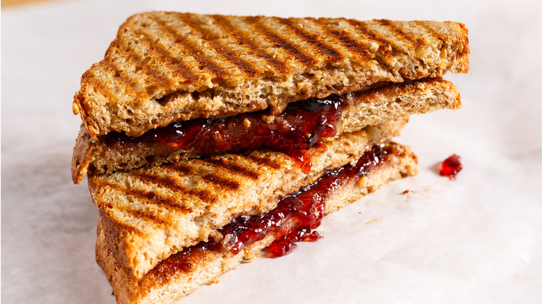 Almond butter and jelly