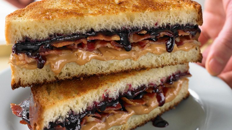 Peanut butter bacon jelly