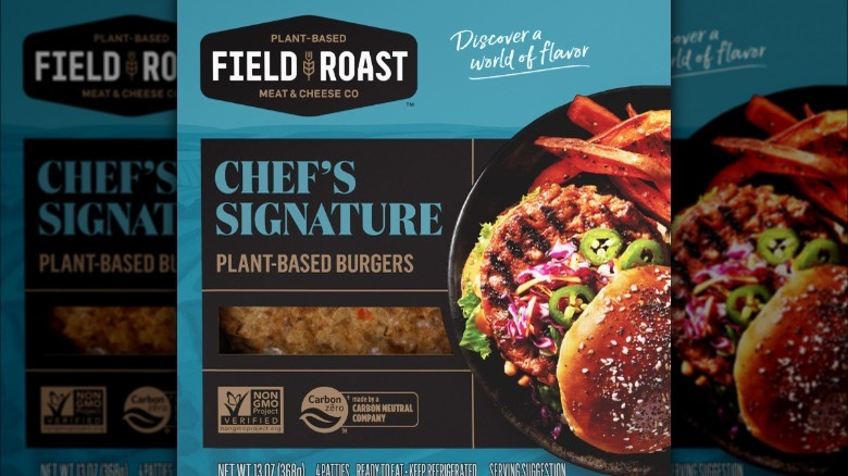 Field Roast vegan burger