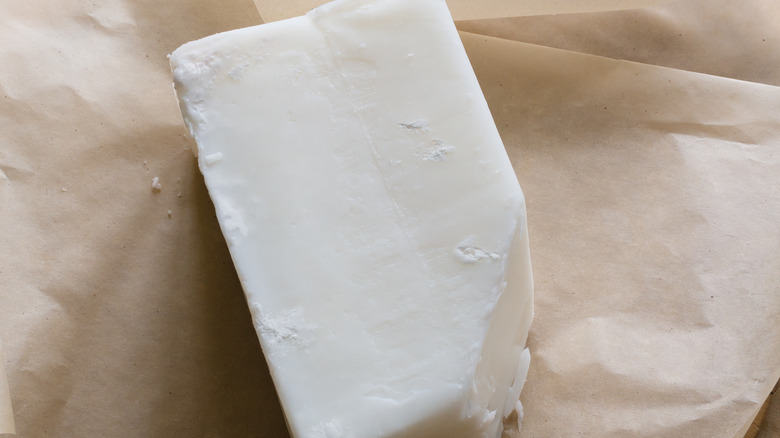 beef tallow cube butcher paper