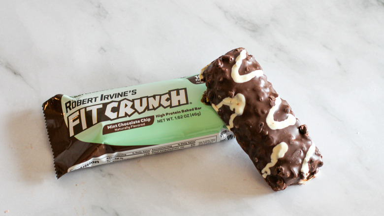 Mint chocolate chip bar