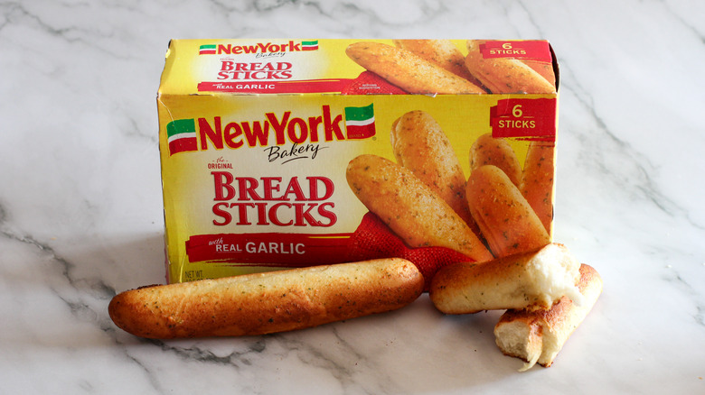 New York Bakery breadsticks 