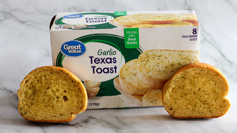 Great Value garlic toast box