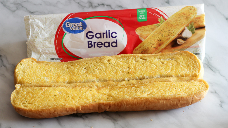 Great Value frozen garlic bread