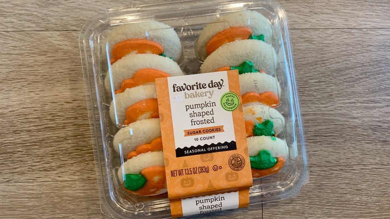 Pumpkin Frosted Cookies from Target
