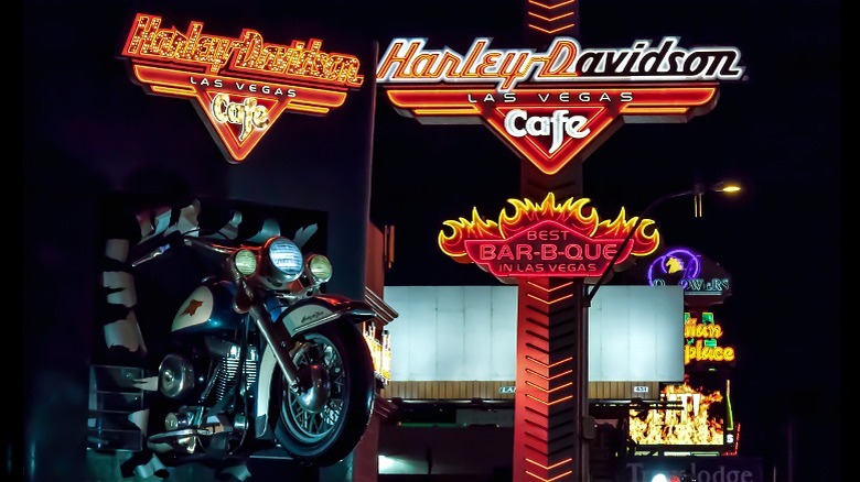 Harley Davidson Cafe exterior