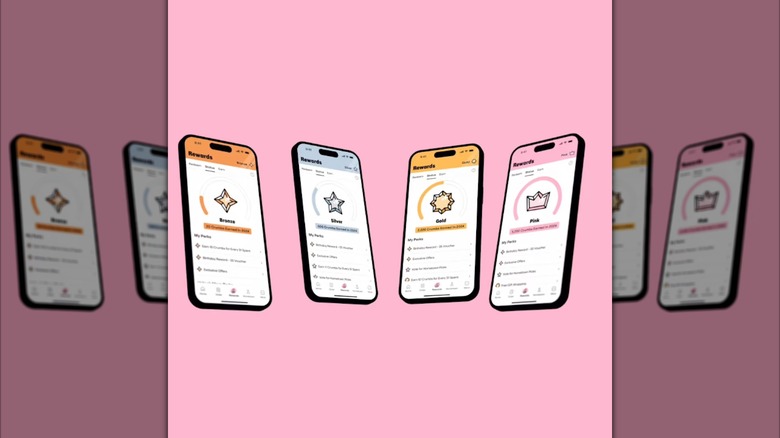 cell phones with Crumbl app rewards