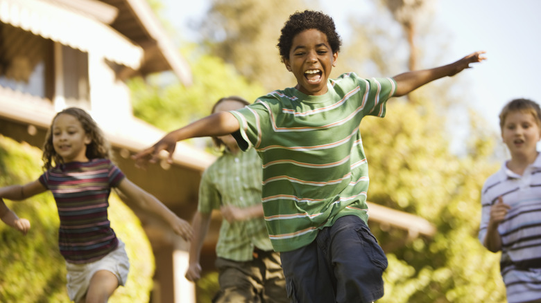 Kids playing