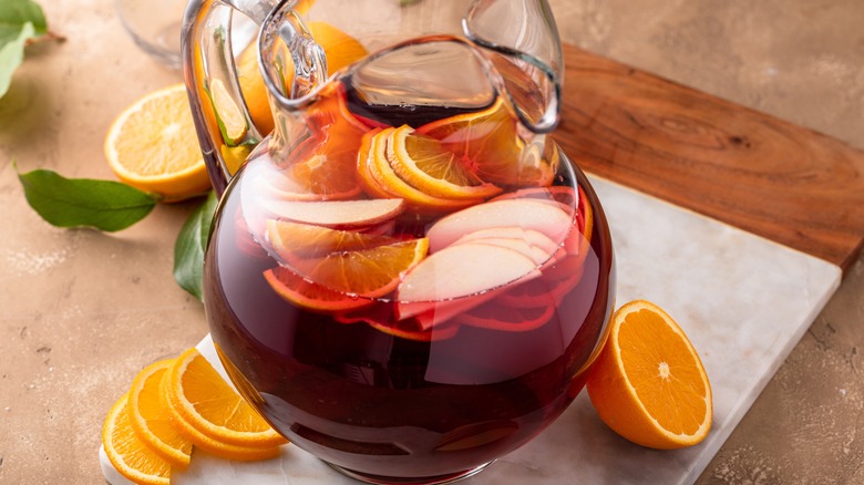 Pitcher of sangria