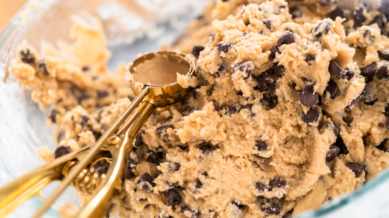 Chocolate chip cookie dough