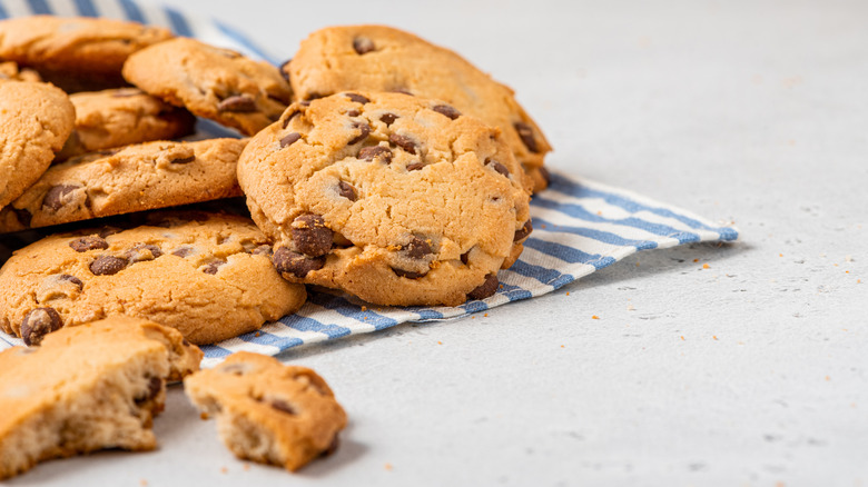 Cakey chocolate chip cookie