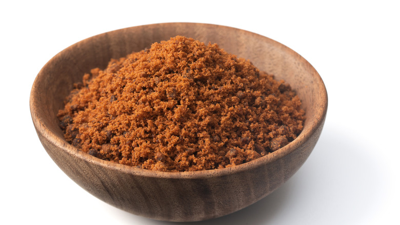 Dark brown sugar granules