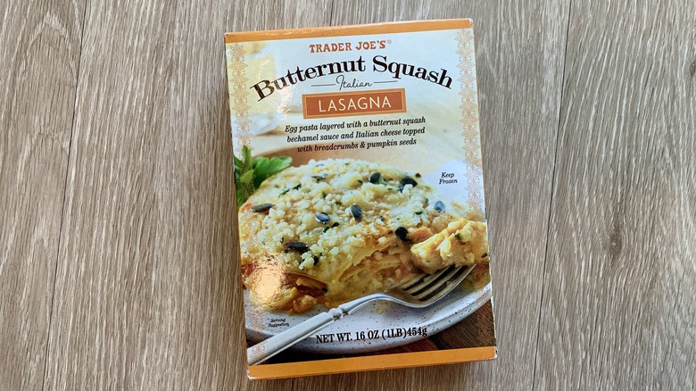 Trader Joe's Butternut Squash Lasagna