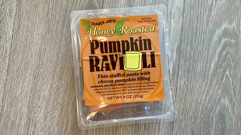 Trader Joe's Pumpkin Ravioli