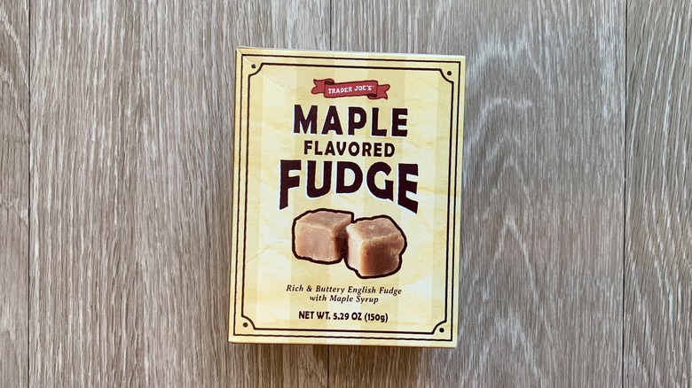 Trader Joe's Maple Flavored Fudge