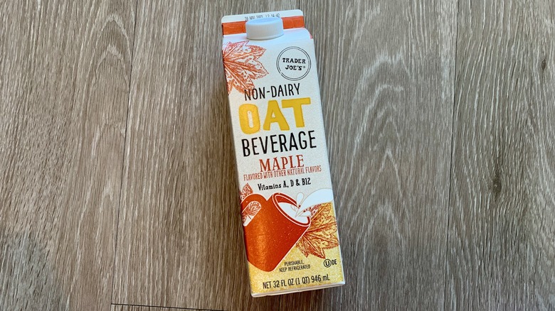 Trader Joe's Maple Oat Beverage