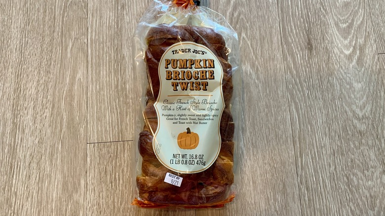 Trader Joe's Pumpkin Brioche Twist